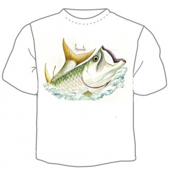 Мужская футболка "Рыба 7" с принтом на сайте mosmayka.ru