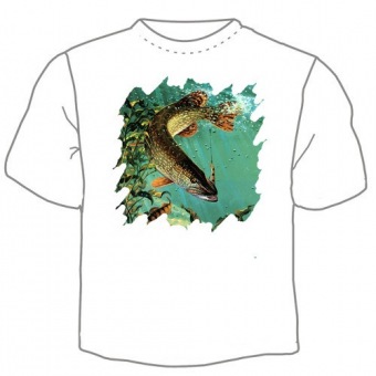 Мужская футболка "Рыбы 6" с принтом на сайте mosmayka.ru
