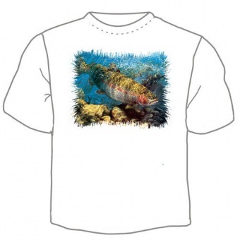 Мужская футболка "Рыбы 3" с принтом на сайте mosmayka.ru