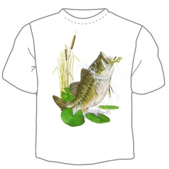 Мужская футболка "Рыбы 24" с принтом на сайте mosmayka.ru