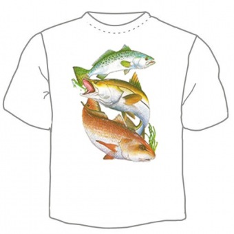 Мужская футболка "Рыбы 32" с принтом на сайте mosmayka.ru