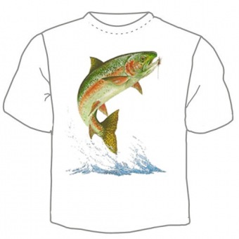 Мужская футболка "Рыбы 19" с принтом на сайте mosmayka.ru