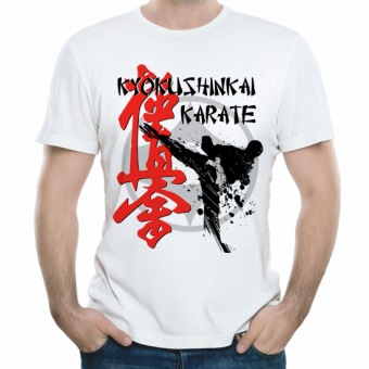Мужская футболка "Каратэ 3" с принтом на сайте mosmayka.ru