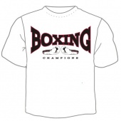 Мужская футболка "Бокс" с принтом на сайте mosmayka.ru