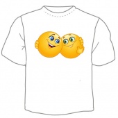 Мужская футболка "Смайлик 1" с принтом на сайте mosmayka.ru
