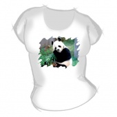 Женская футболка "Панда 2" с принтом