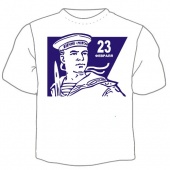 Мужская футболка "Моряк 1" с принтом на сайте mosmayka.ru
