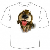 Детская футболка "Собачка" с принтом на сайте mosmayka.ru
